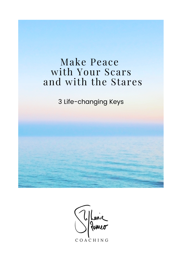 Cover of the guide make peace with your scars